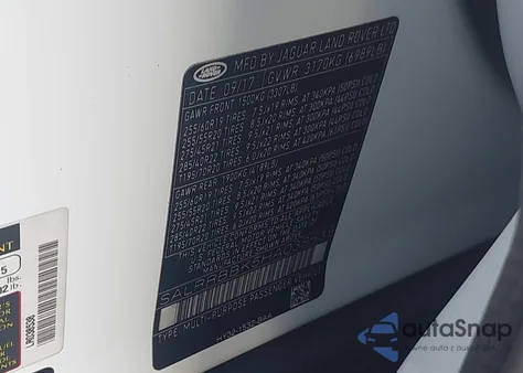 2017 Land Rover Discovery Hse z USA, uszkodzony, nr VIN SALRRBBK5HA038538